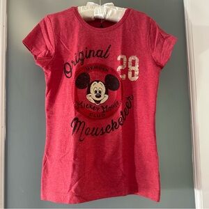Disney “original musketeer” Red Mickey Mouse Kids T-Shirt
